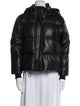 Alice + Olivia Faux Leather Down Jacket