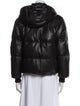 Alice + Olivia Faux Leather Down Jacket