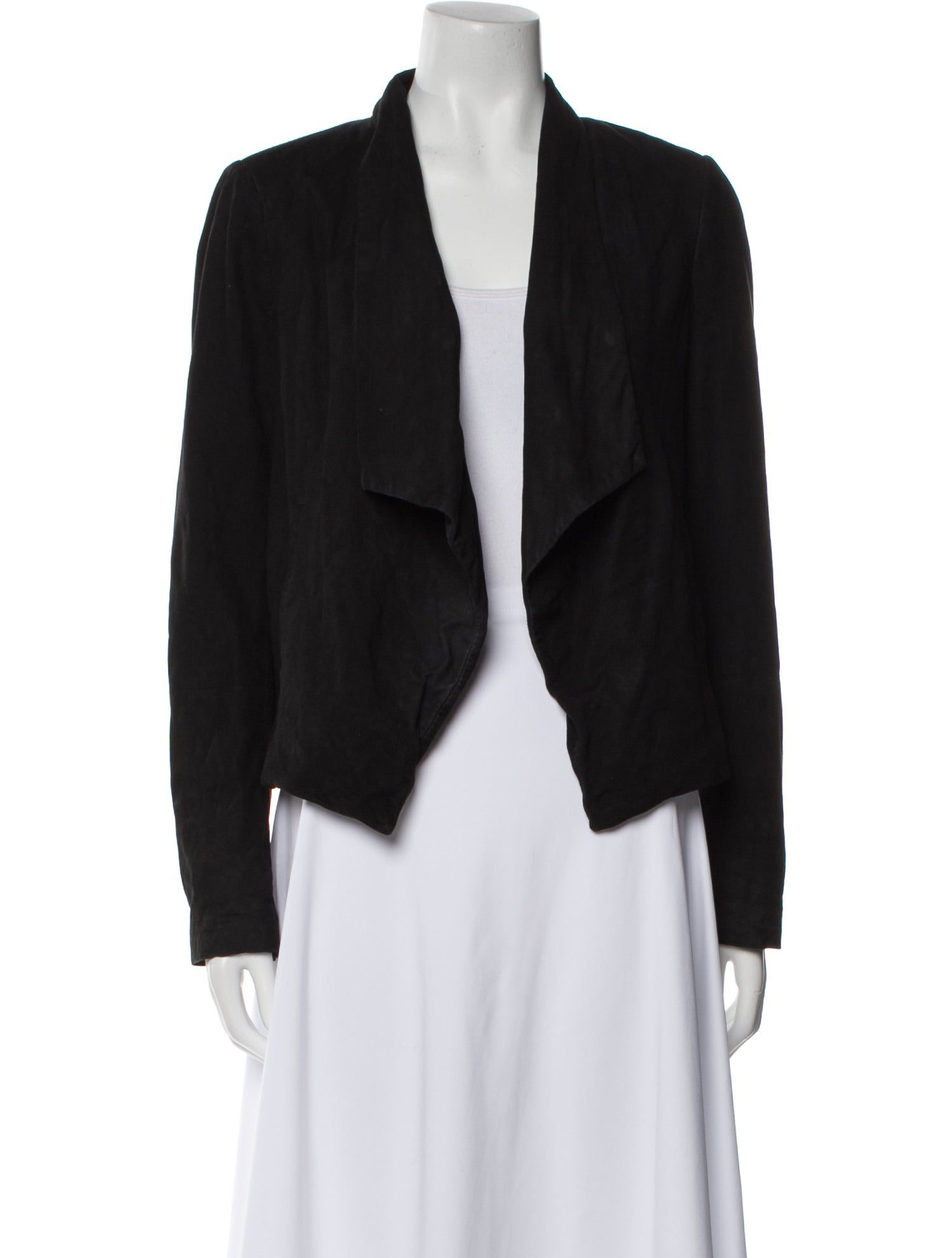 Alice + Olivia Goat Leather Jacket