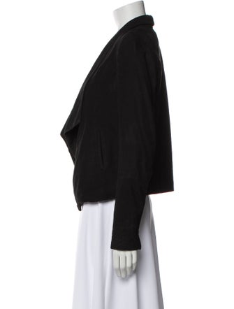 Alice + Olivia Goat Leather Jacket