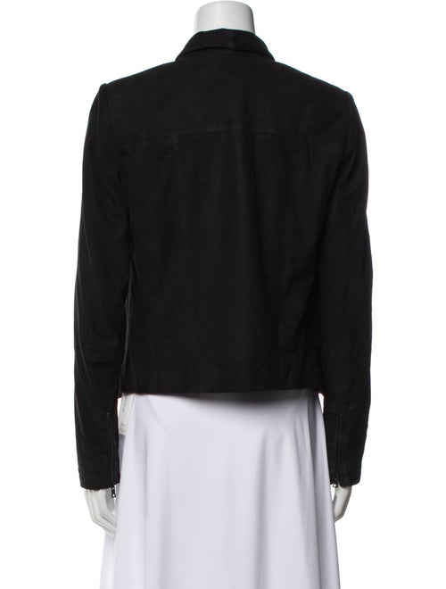 Alice + Olivia Goat Leather Jacket