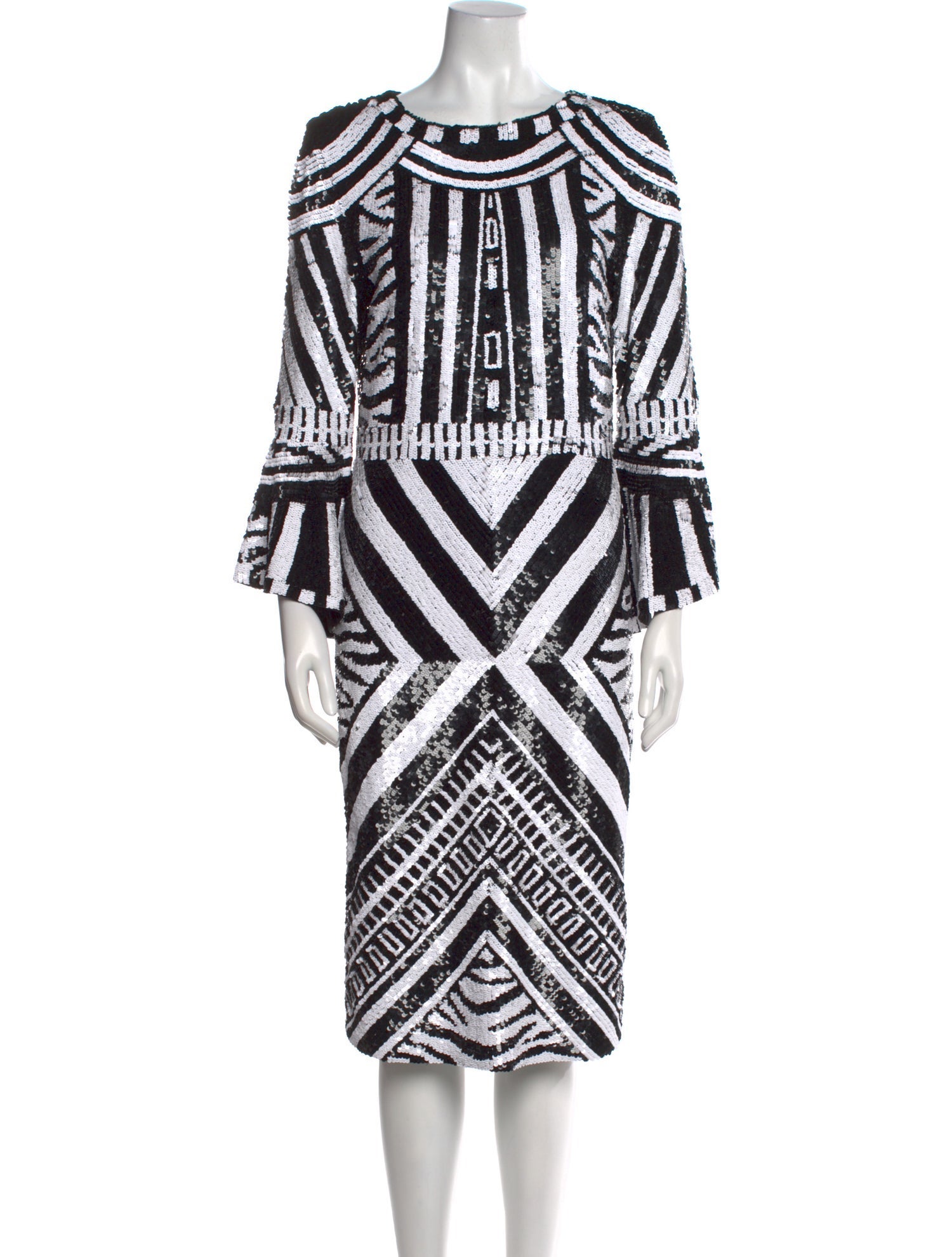 Alice + Olivia Nylon Midi Length Dress w/ Tags