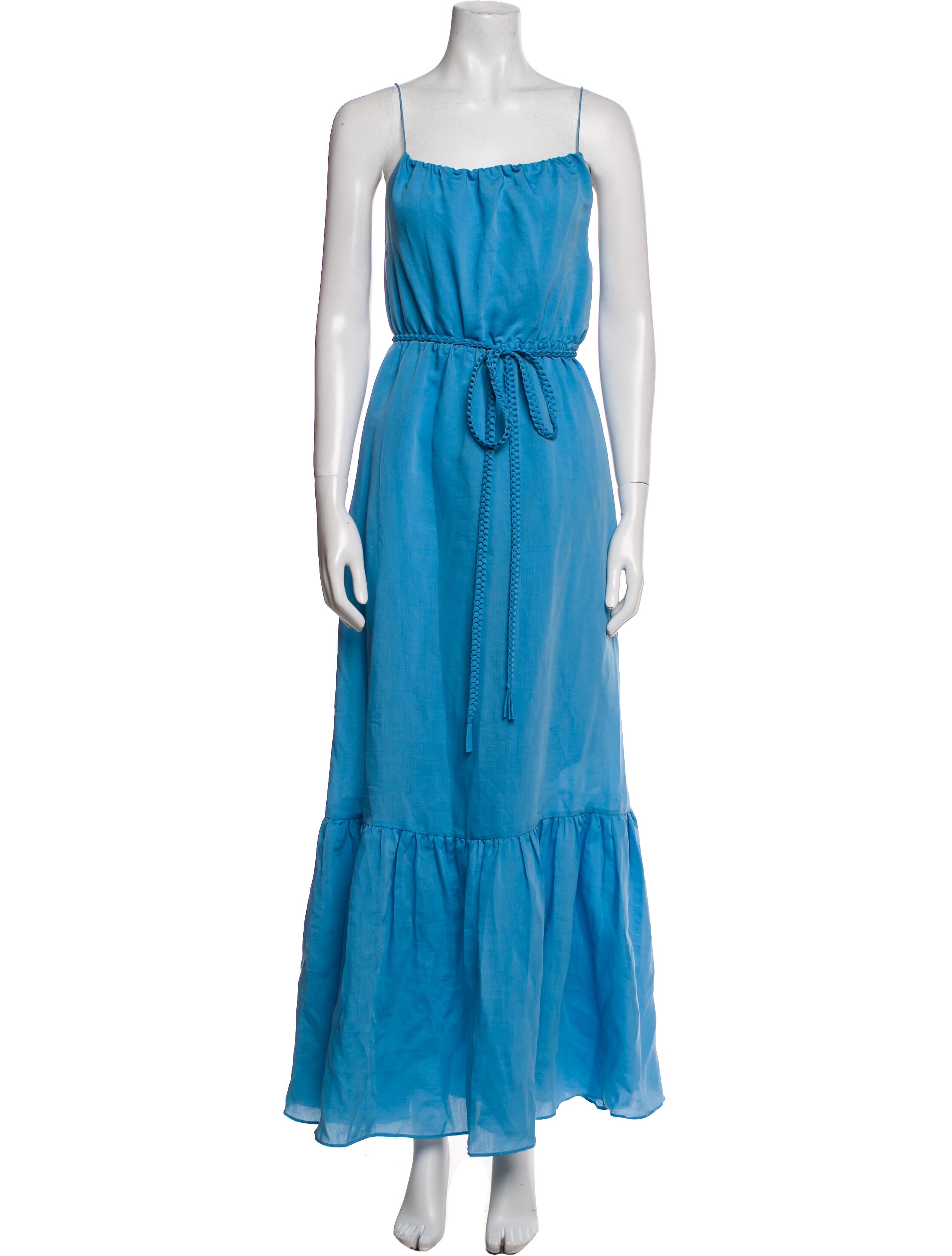 Alice + Olivia Square Neckline Long Dress