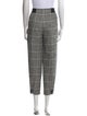 Alice + Olivia Plaid Print Skinny Leg Pants