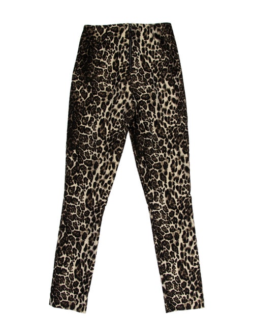 Alice + Olivia Animal Print Skinny Leg Pants