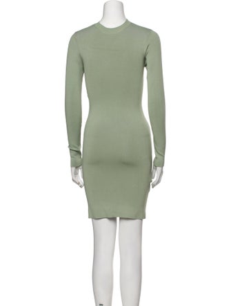 Alice + Olivia Mock Neck Mini Dress