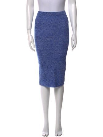 Alice + Olivia Wool Midi Length Skirt