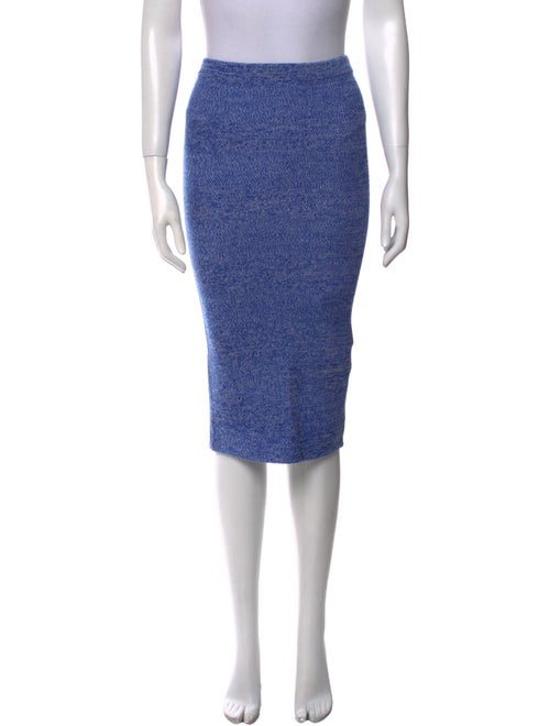 Alice + Olivia Wool Midi Length Skirt