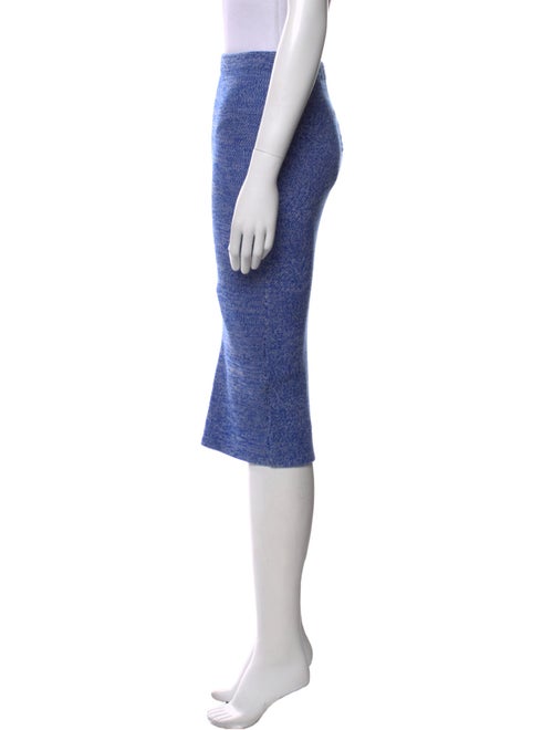 Alice + Olivia Wool Midi Length Skirt