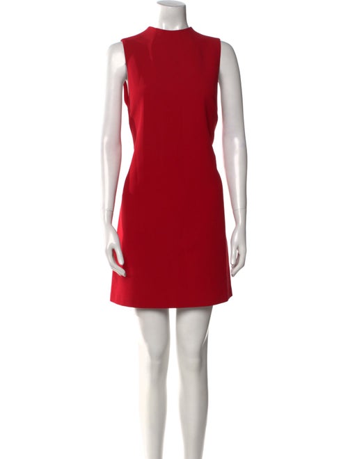 Alice + Olivia Crew Neck Mini Dress