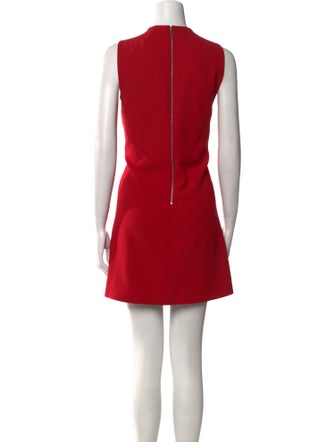 Alice + Olivia Crew Neck Mini Dress