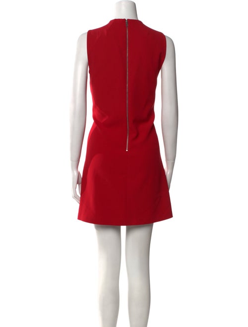 Alice + Olivia Crew Neck Mini Dress