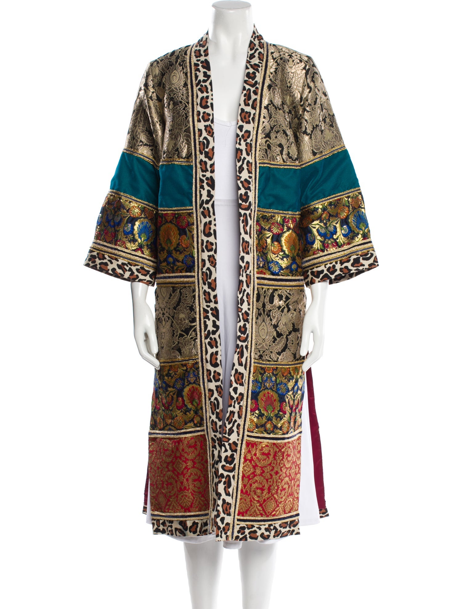 Alice + Olivia Floral Print Coat