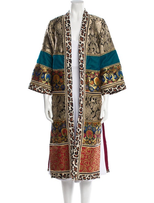 Alice + Olivia Floral Print Coat