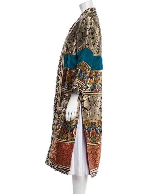 Alice + Olivia Floral Print Coat