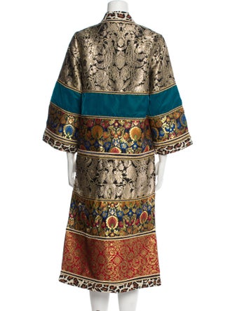 Alice + Olivia Floral Print Coat