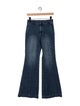 Alice + Olivia Mid-Rise Wide Leg Jeans