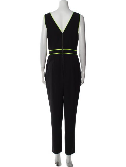 Alice + Olivia Plunge Neckline Jumpsuit