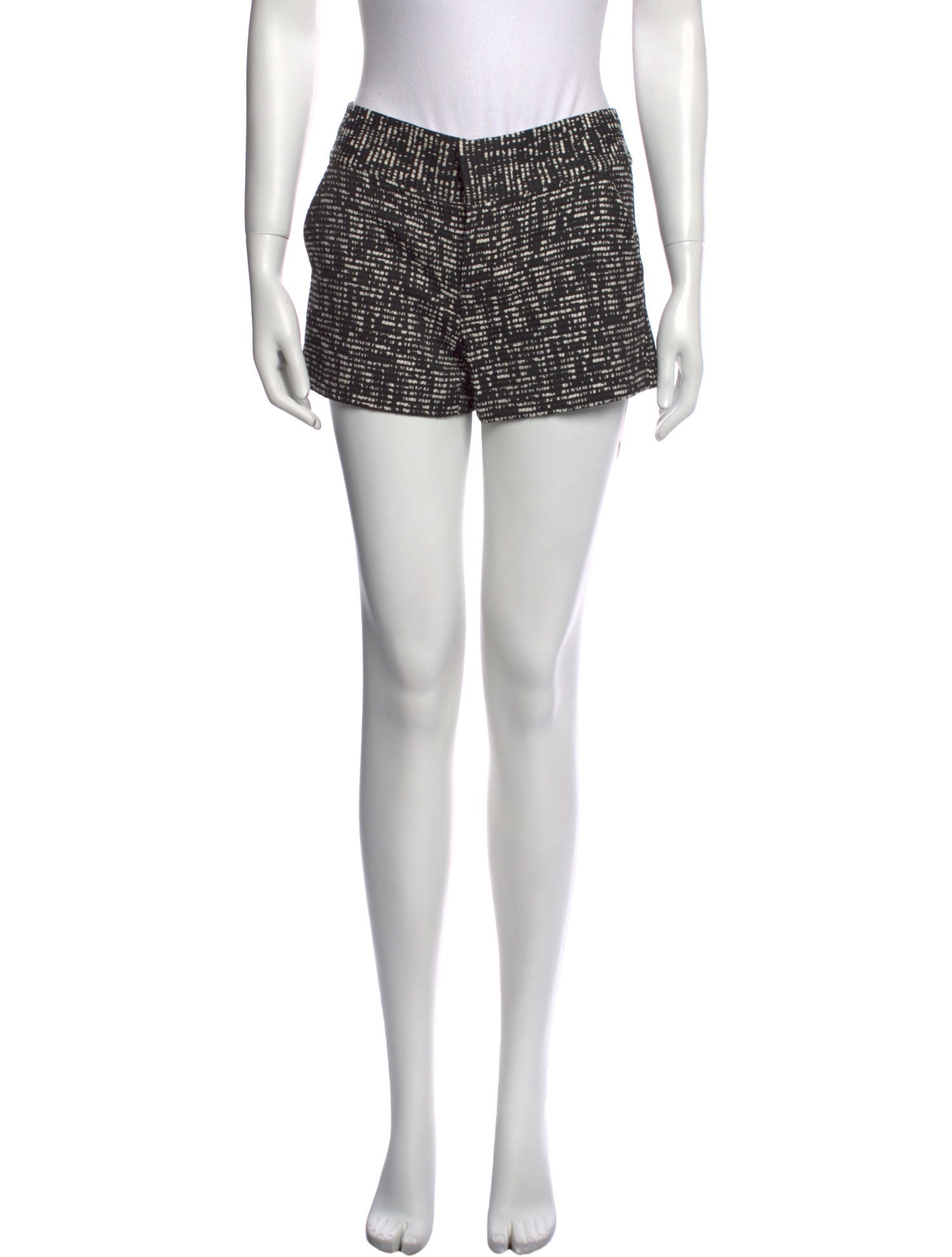Alice + Olivia Tweed Pattern Mini Shorts w/ Tags