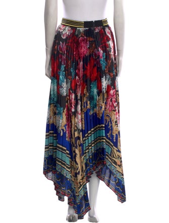 Alice + Olivia Printed Long Skirt