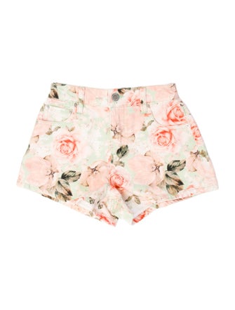 Alice + Olivia Printed Mini Shorts