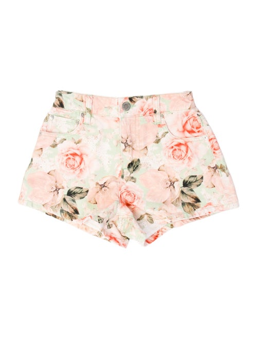 Alice + Olivia Printed Mini Shorts