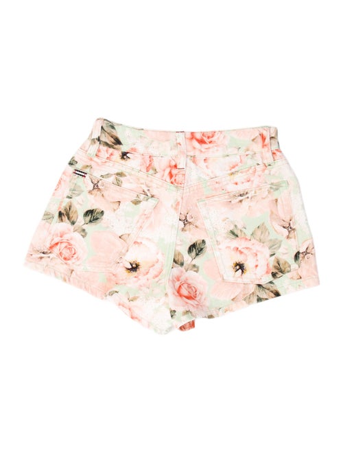 Alice + Olivia Printed Mini Shorts