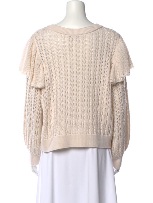 Alice + Olivia Wool Scoop Neck Sweater