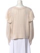 Alice + Olivia Wool Scoop Neck Sweater