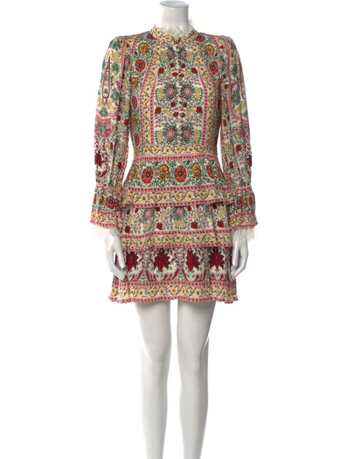 Alice + Olivia Printed Mini Dress