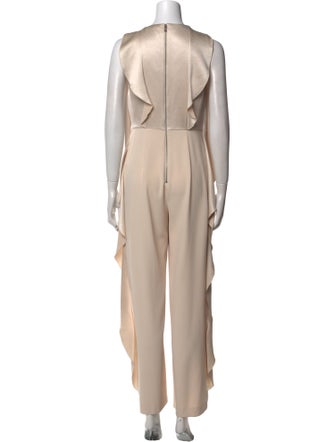 Alice + Olivia V-Neck Jumpsuit