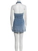 Alice + Olivia Halterneck Mini Dress