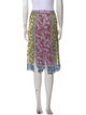 Alice + Olivia Floral Print Knee-Length Skirt