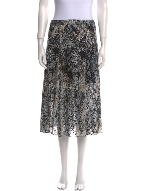 Alice + Olivia Printed Knee-Length Skirt