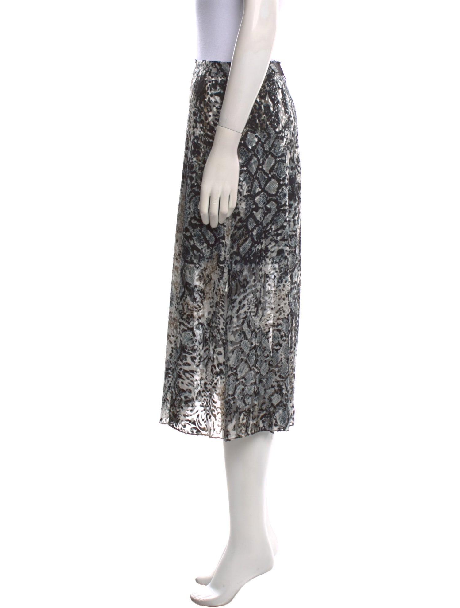 Alice + Olivia Printed Knee-Length Skirt