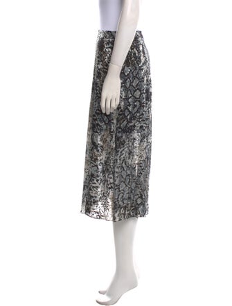 Alice + Olivia Printed Knee-Length Skirt