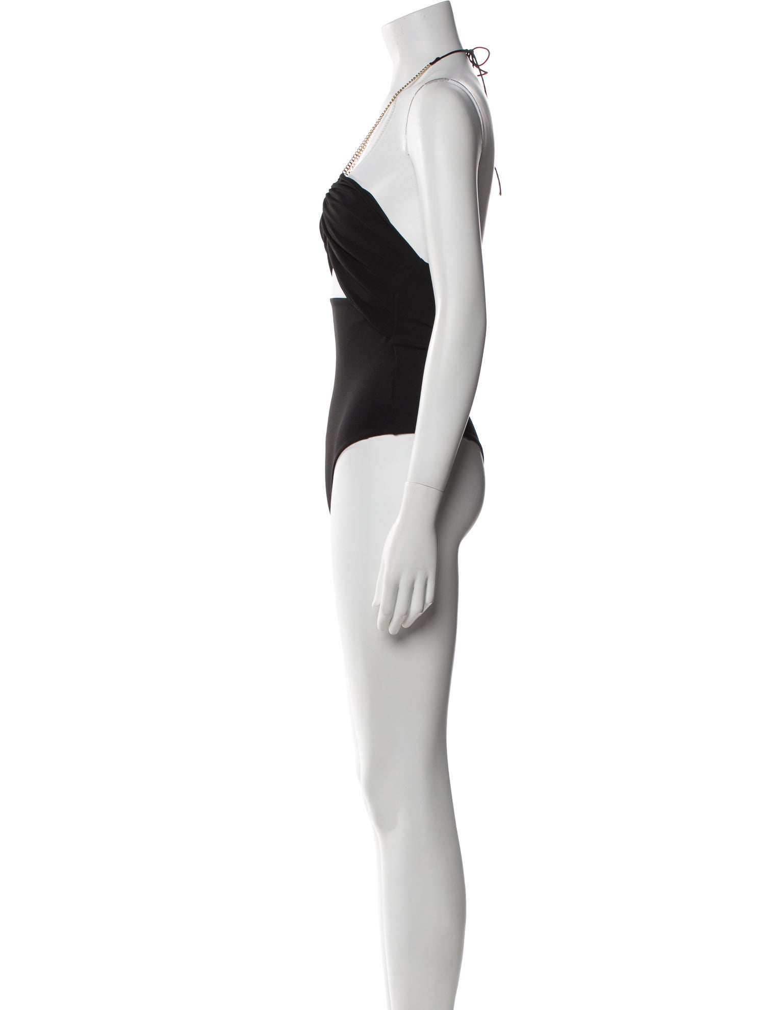 Alice + Olivia Chain-Link Accents One-Piece w/ Tags