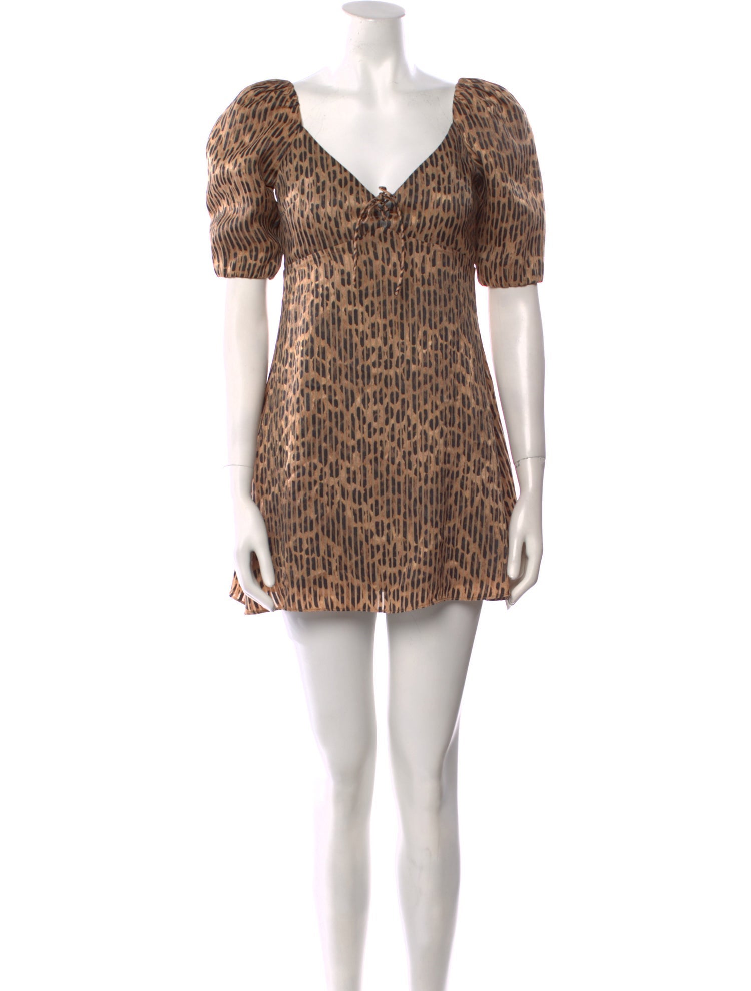 Alice + Olivia Animal Print Mini Dress
