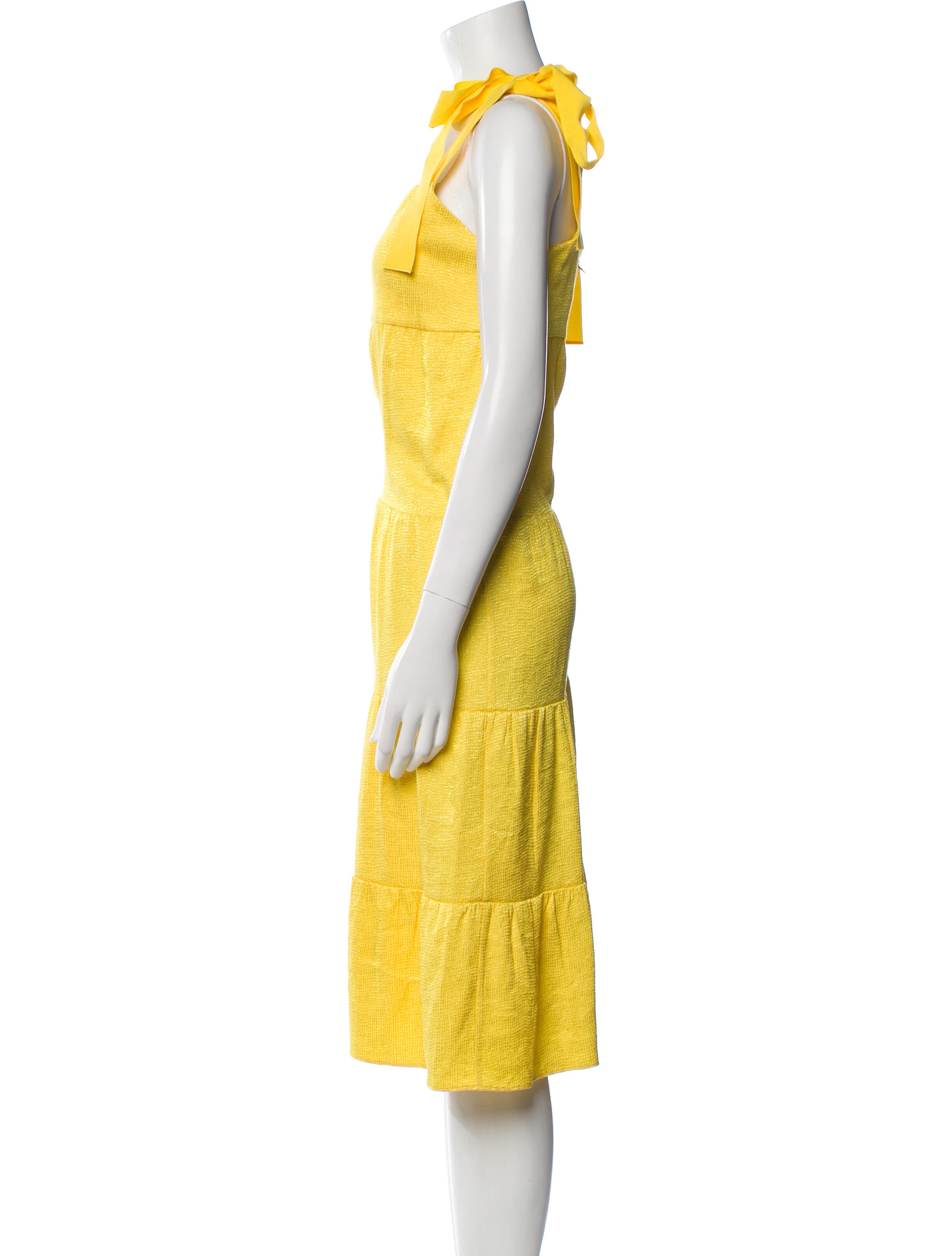 Alice + Olivia Square Neckline Midi Length Dress w/ Tags