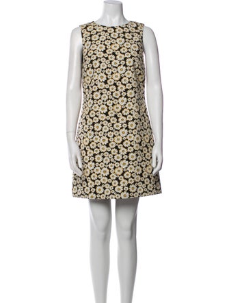 Alice + Olivia Printed Knee-Length Dress
