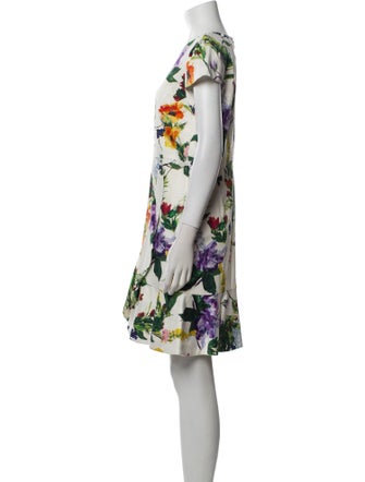 Alice + Olivia Floral Print Mini Dress