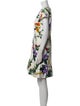Alice + Olivia Floral Print Mini Dress
