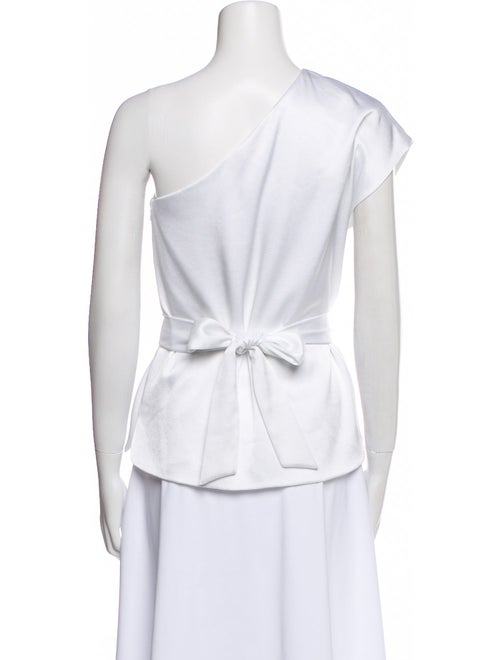 Alice + Olivia One-Shoulder Sleeveless Top