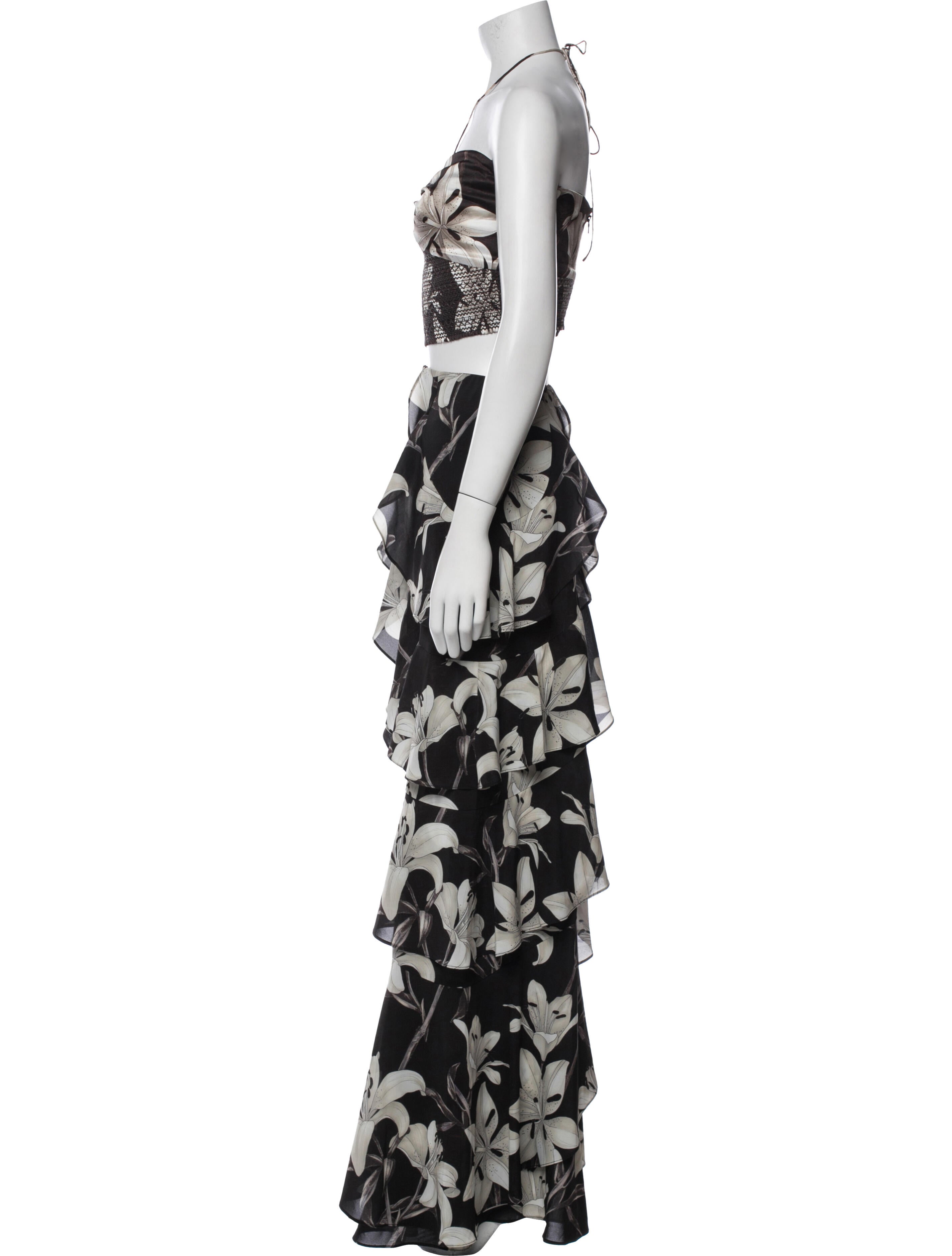 Alice + Olivia Floral Print Pant Set