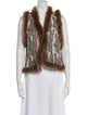 Alice + Olivia Silk Printed Vest