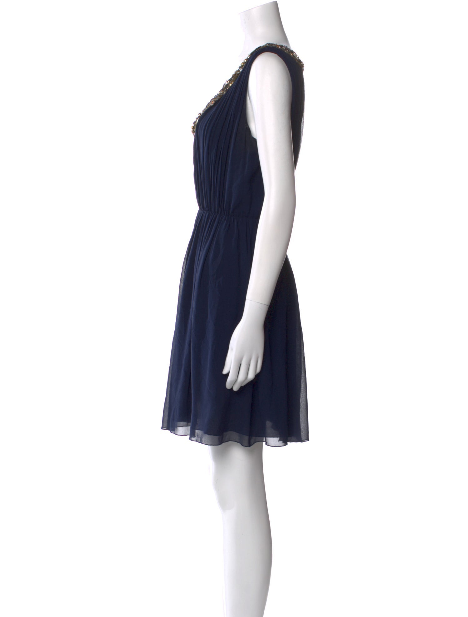 Alice + Olivia Silk Mini Dress