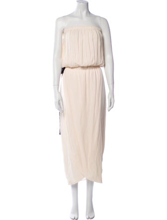 Alice + Olivia Silk Long Dress