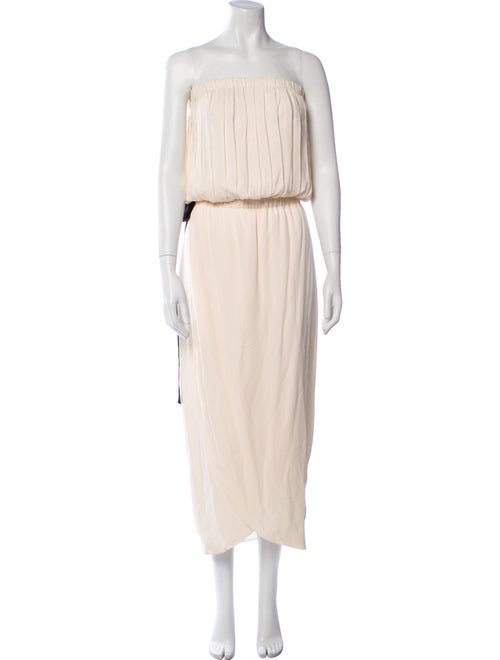 Alice + Olivia Silk Long Dress