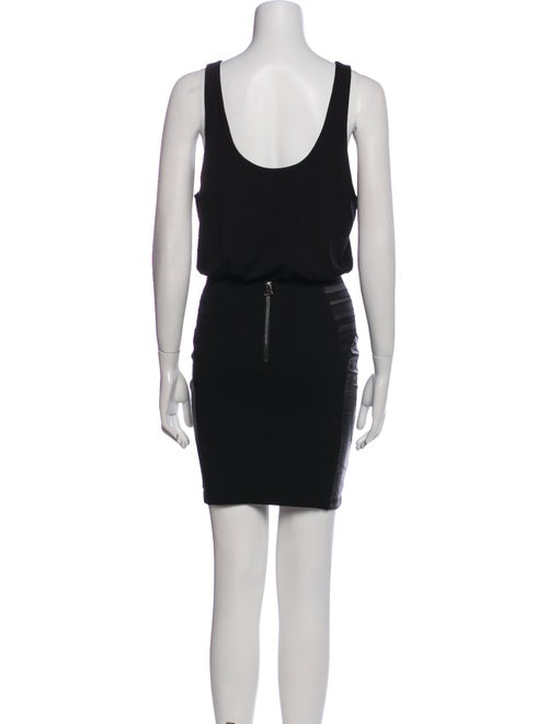 Alice + Olivia Scoop Neck Mini Dress