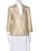 Alice + Olivia Linen Blazer